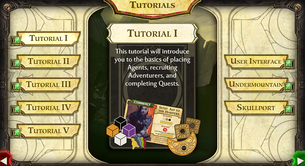 Lords of Waterdeep Steam Tutorials